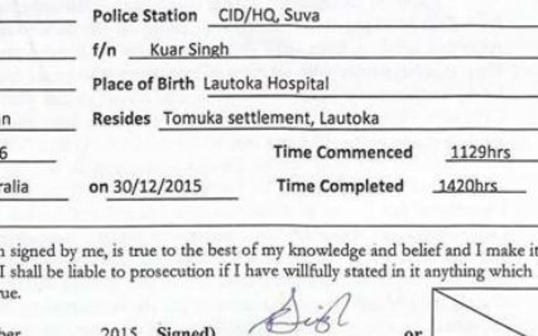 Leaked Fiji police report about alleged plot to kill MPs