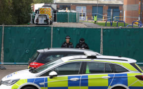 THURROCK, ENGLAND - OCTOBER 23: A view of the site where 39 bodies were discovered in the back of a lorry on October 23, 2019 in Thurrock, United Kingdom.