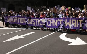 The fifth annual Women's March in Washington DC on 2 October 2021 had a focus on fighting for abortion rights