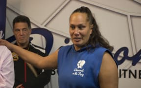 Boxing coach Daniella Smith.