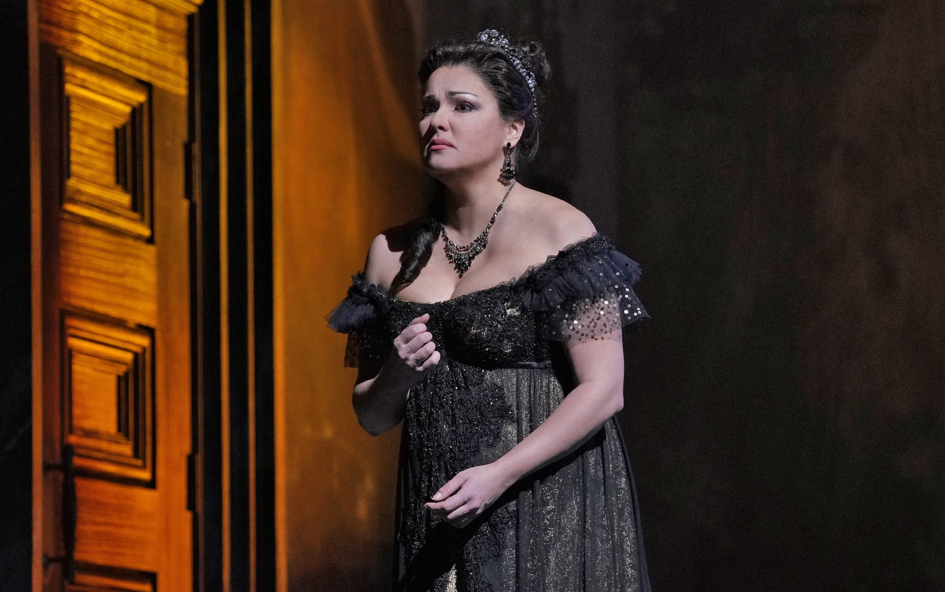 Anna Netrebko as Tosca at The Met