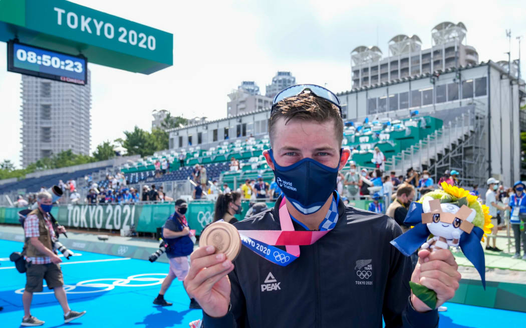 Hayden Wilde wins bronze. Tokyo 2020 Olympic Games. Monday 26th July 2021.