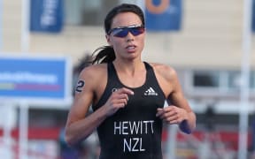 New Zealand triathlete Andrea Hewitt.