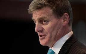 Finance Minister Bill English releasing the Government financial statements