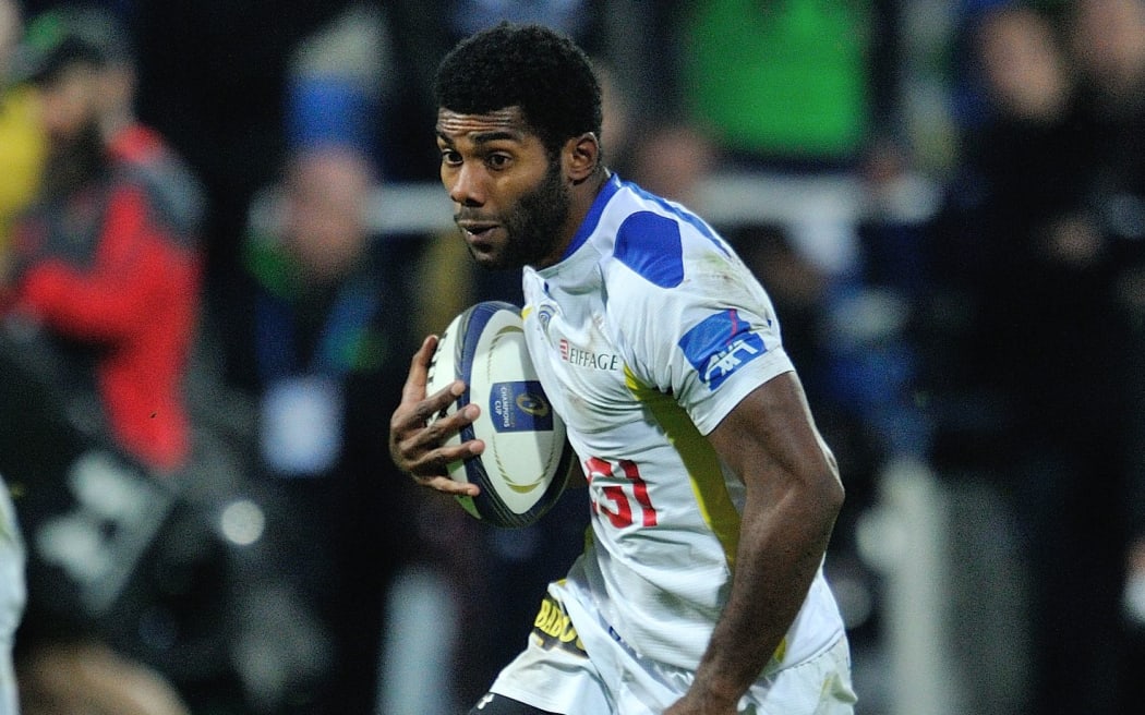 Fiji-born winger Noa Nakaitaci playing for Clermont.
