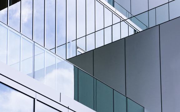 Modern building exterior