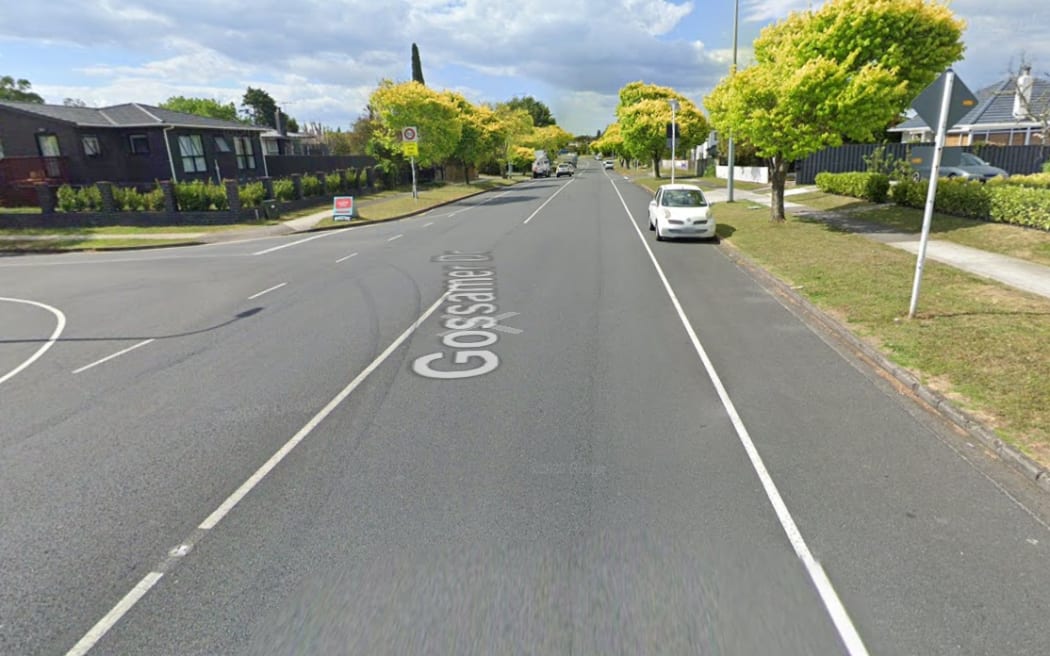 The crash occurred on Gossamer Drive in Pakuranga around 7am.