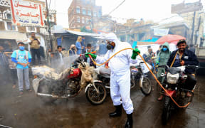 The new coronavirus is believed to be spreading throughout Yemen where the health care system "has in effect collapsed", the United Nations said, appealing for urgent funding.