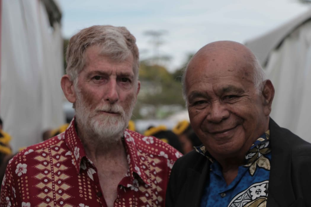 Roy Vaughan and Bill Te Ariki