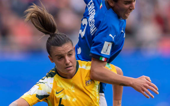 Australian footballer Chloe Logarzo.