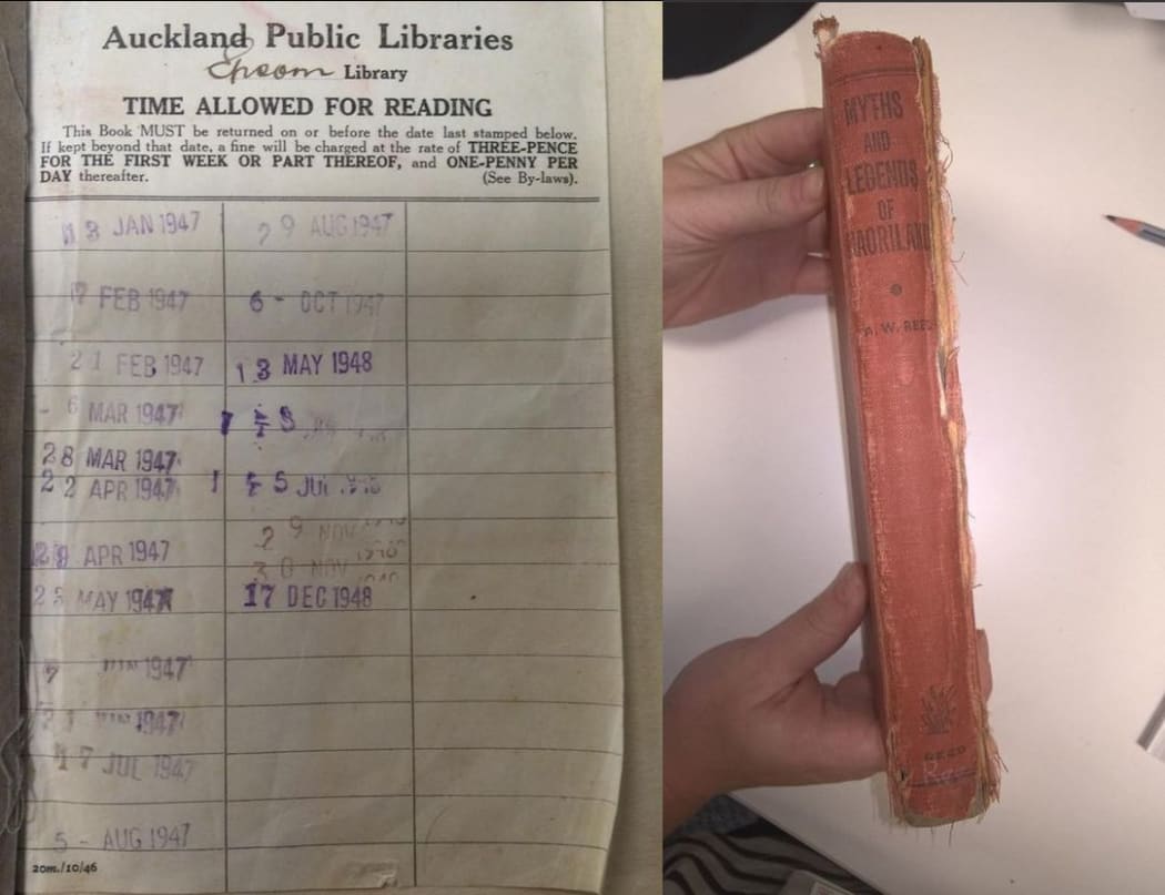 The woman wasn't charged any late fees despite returning the book 24,605 days past its due date.