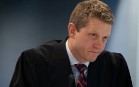 The accused man's lead defence lawyer, Ian Brookie, in the Grace Millane trial.
