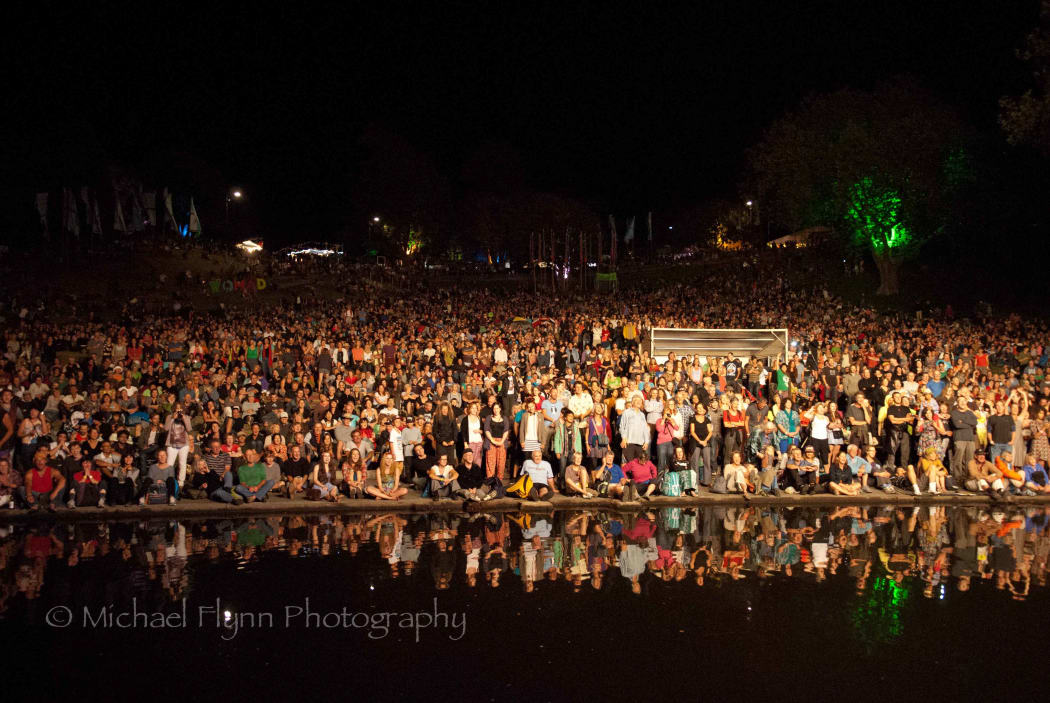The crowd at WOMAD 2016