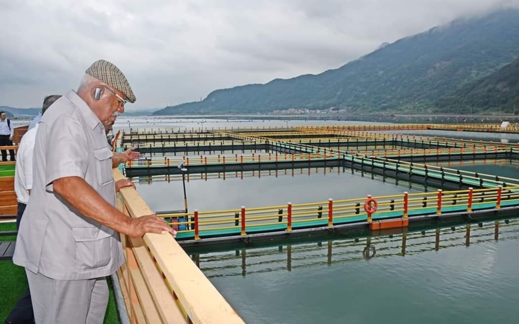 "I saw how fish farming has transformed the lives of over 1,000 people." - Sitiveni Rabuka on visiting the village of Ninghai, China.