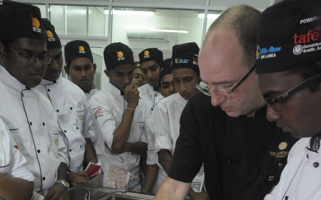 Chef Volker Marecek of The Langham, Auckland