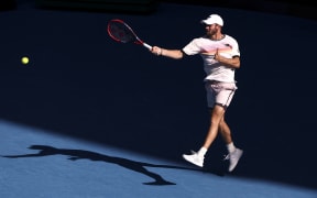 Tommy Paul of the US at the Australian Open, 2023.