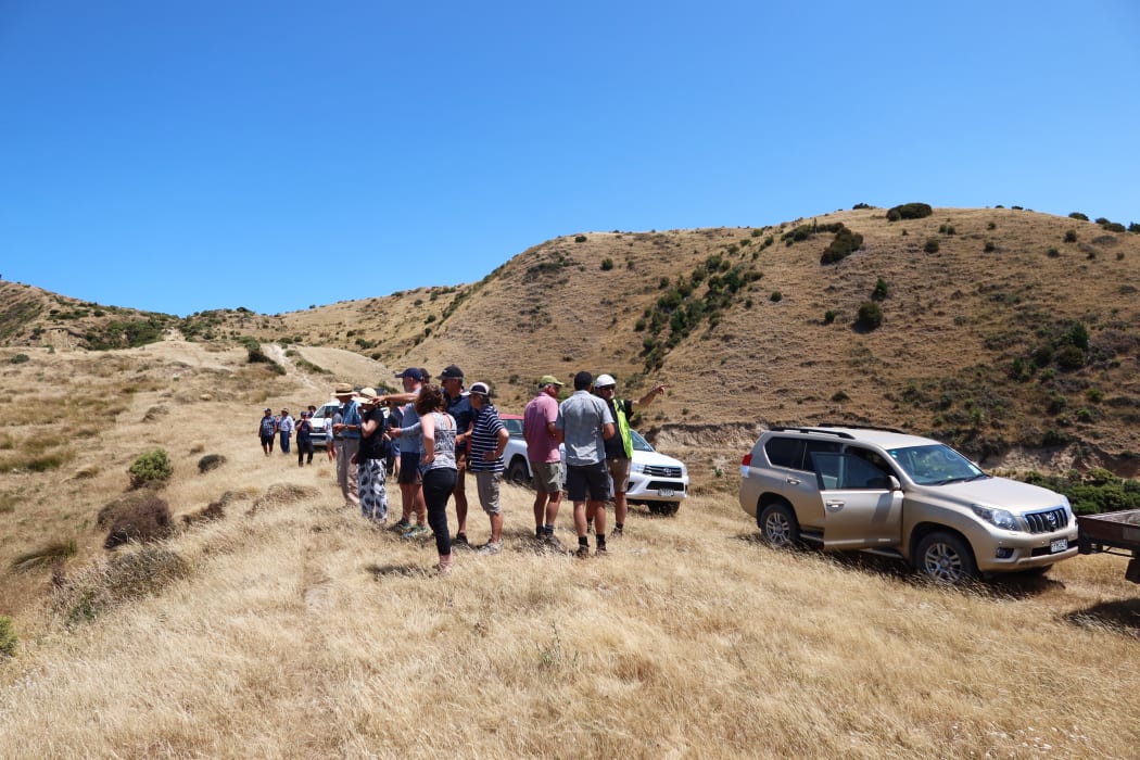 The East Coast Protection Group invited the public to tour The Needles in January last year and discuss the environment.