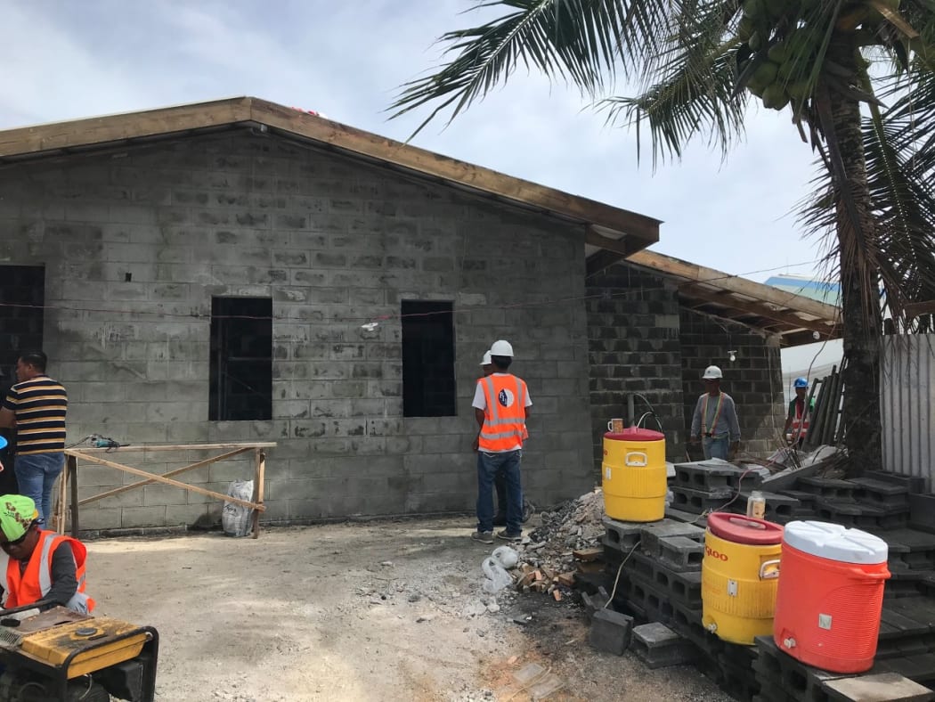 Majuro-based Pacific International was praised this week for fast work on building Majuro hospital’s new special isolation facility for possible future Covid-19 coronavirus patients.