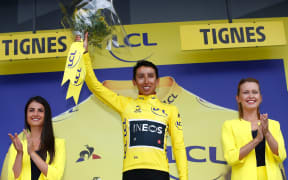 Colombian cyclist Egan Bernal.