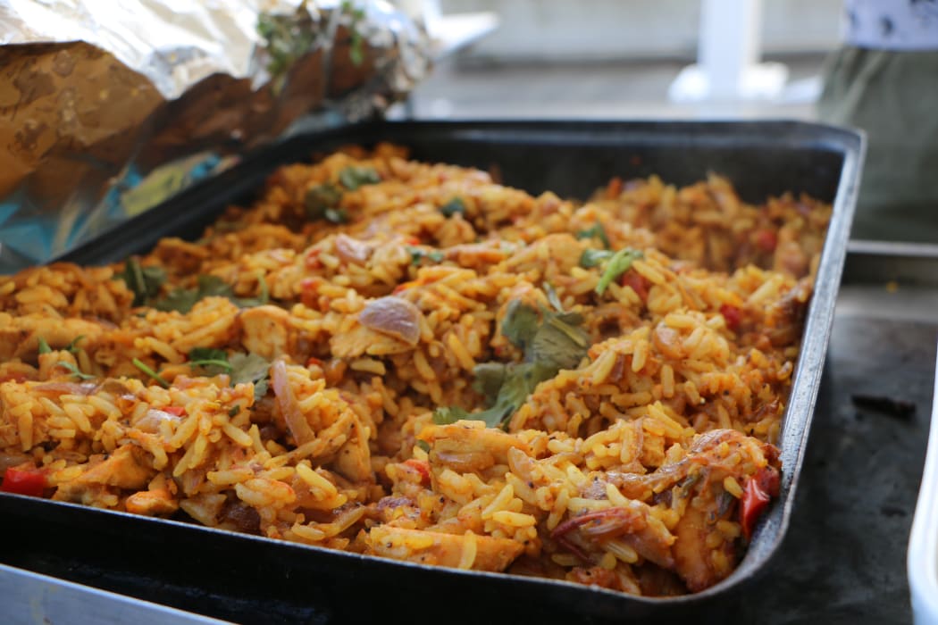 Latin American food dish