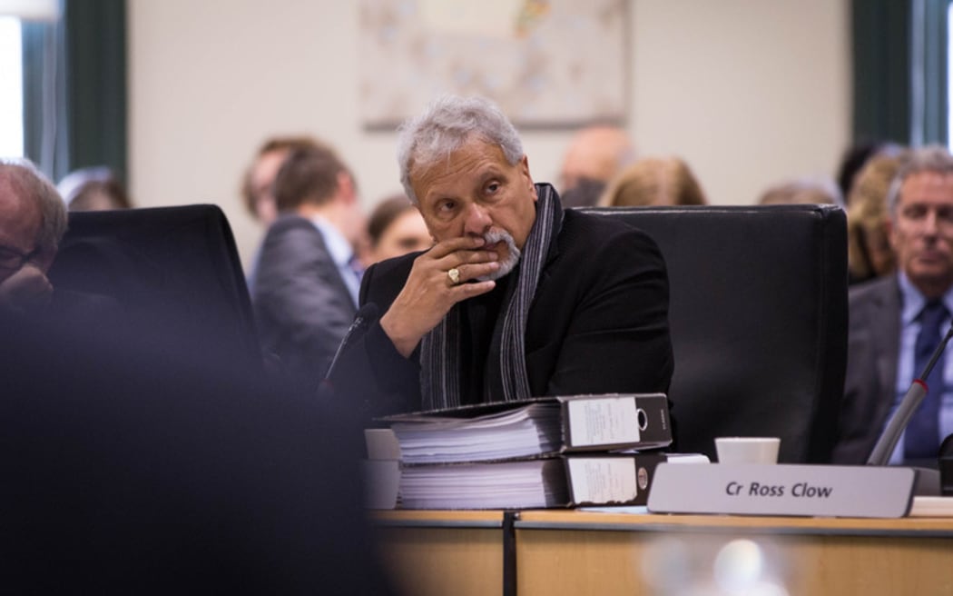 Arthur Anae at the Council development committee meeting about Unitary Plan. 10 August 2016.
