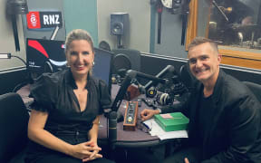 Amanda Gillies and John Aiken discussing the new season of Married at First Sight.