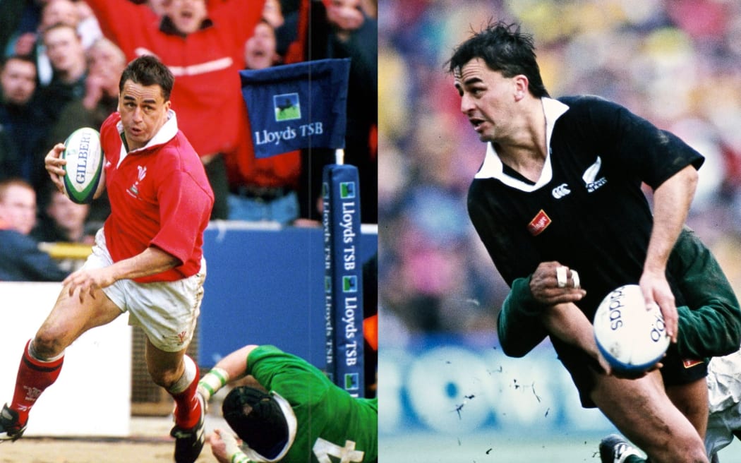 Shane Howarth, seen here playing for Wales in 1999 and the All Blacks in 1994 was one of the more controversial figures to switch allegiances.
