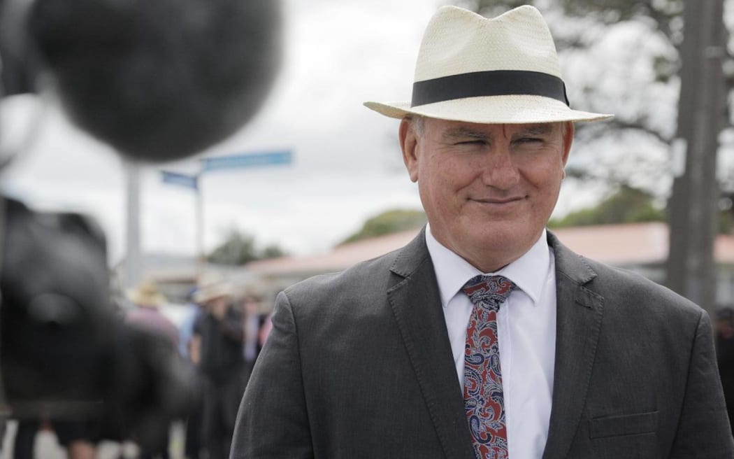 Kelvin Davis at Rātana celebrations, January 2024.