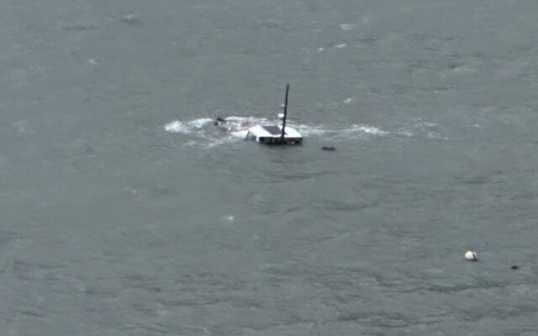 The 12.5 metre boat had a dog on board that was recovered safely and returned to its owner.