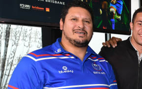 Manusina coach Ramsey Tomokino.