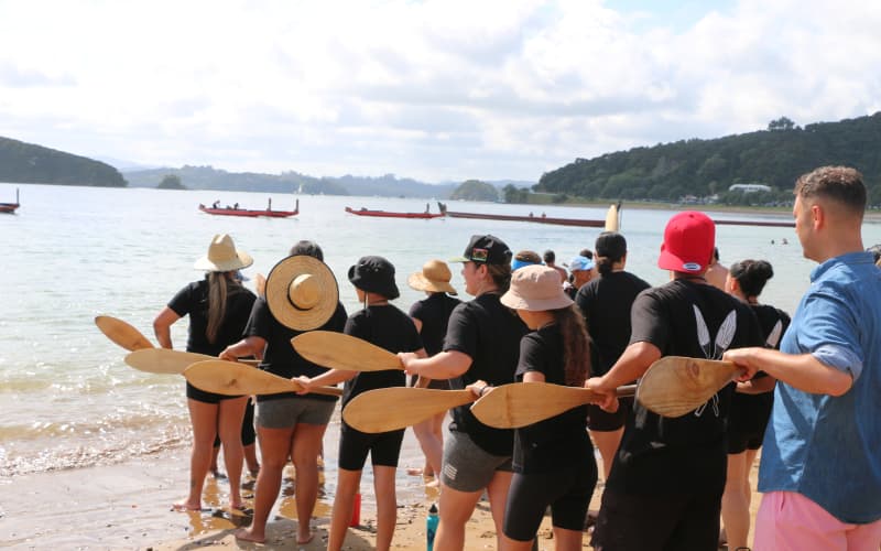 'Connecting with their tūpuna' keep the kaihoe waka going, as Waitangi ...