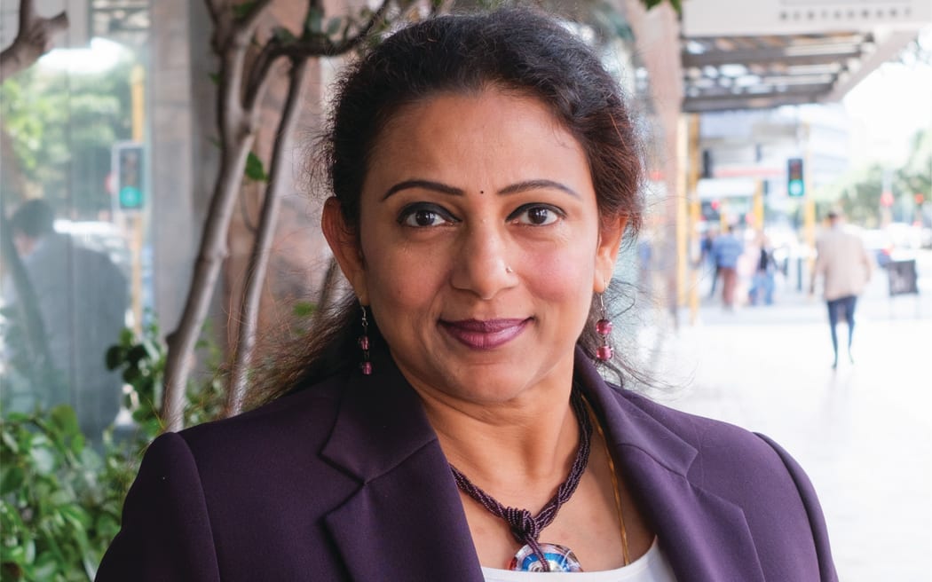 Prabha Ravi, mayoral candidate for Hutt City, 2025.
