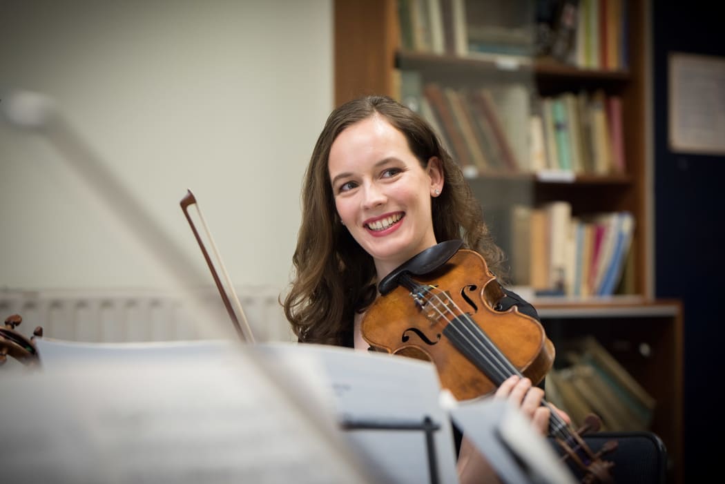 New Zealand String Quartet new 2nd violinist Monique Lapins