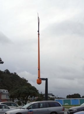 The Wellington Sculpture Trust wants the wind wand rebuilt to the same design.