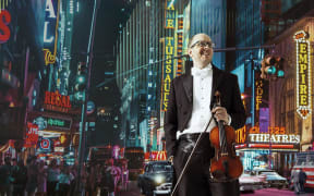 Publicity art for Auckland Philharmonia City Lights concert