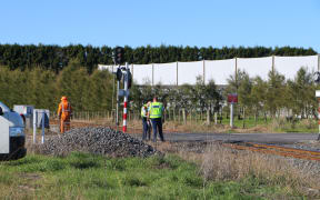 Site of train, car crash on Pongakawa School Road