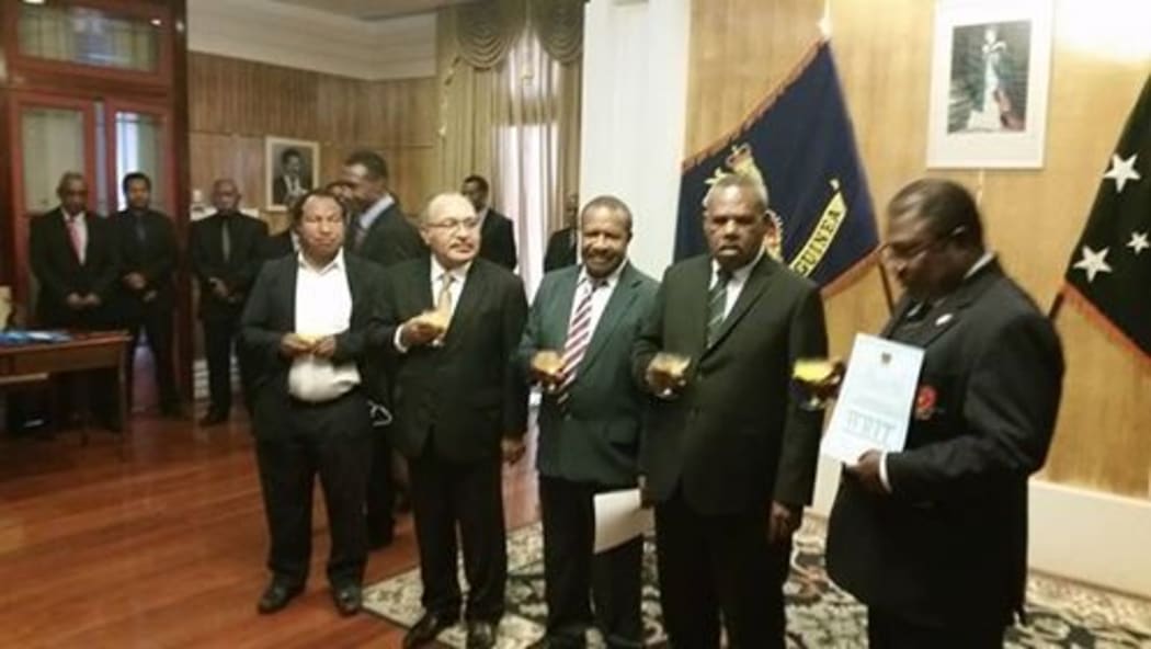 Return of Writs ceremony at Government House.