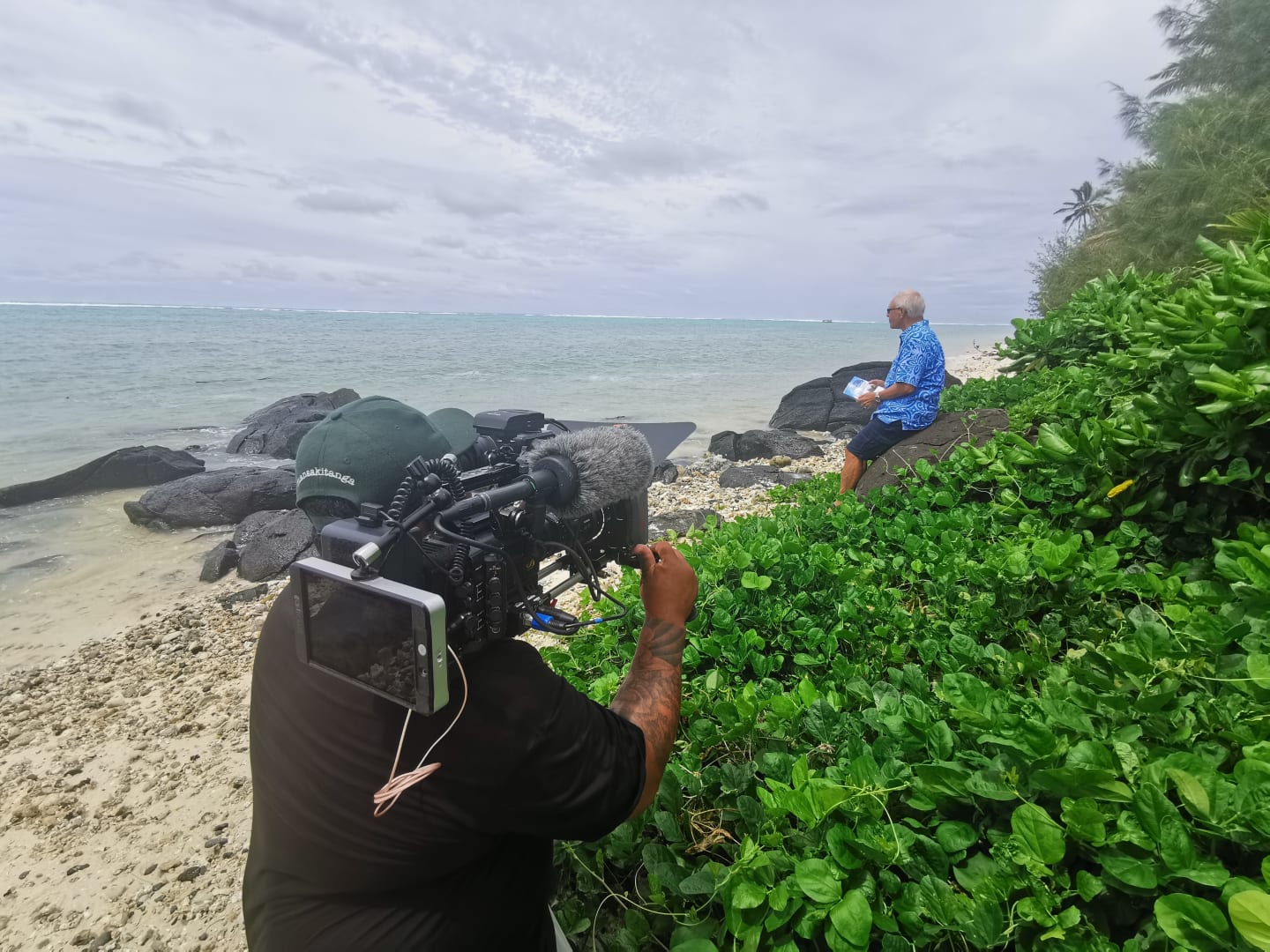 Behind the scenes: filming Iaveta Short, former Cook Islands MP