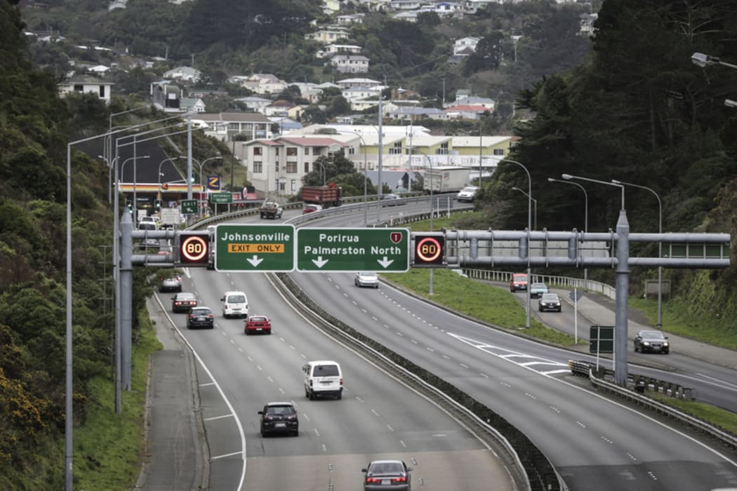 20072016 Photo: Rebekah Parsons-King. Smart Motorway in Wellington.
