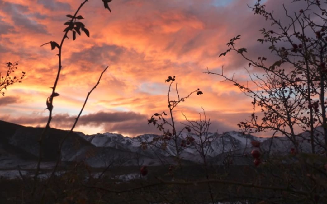 A sunset at Molesworth Station, part of the "magic".