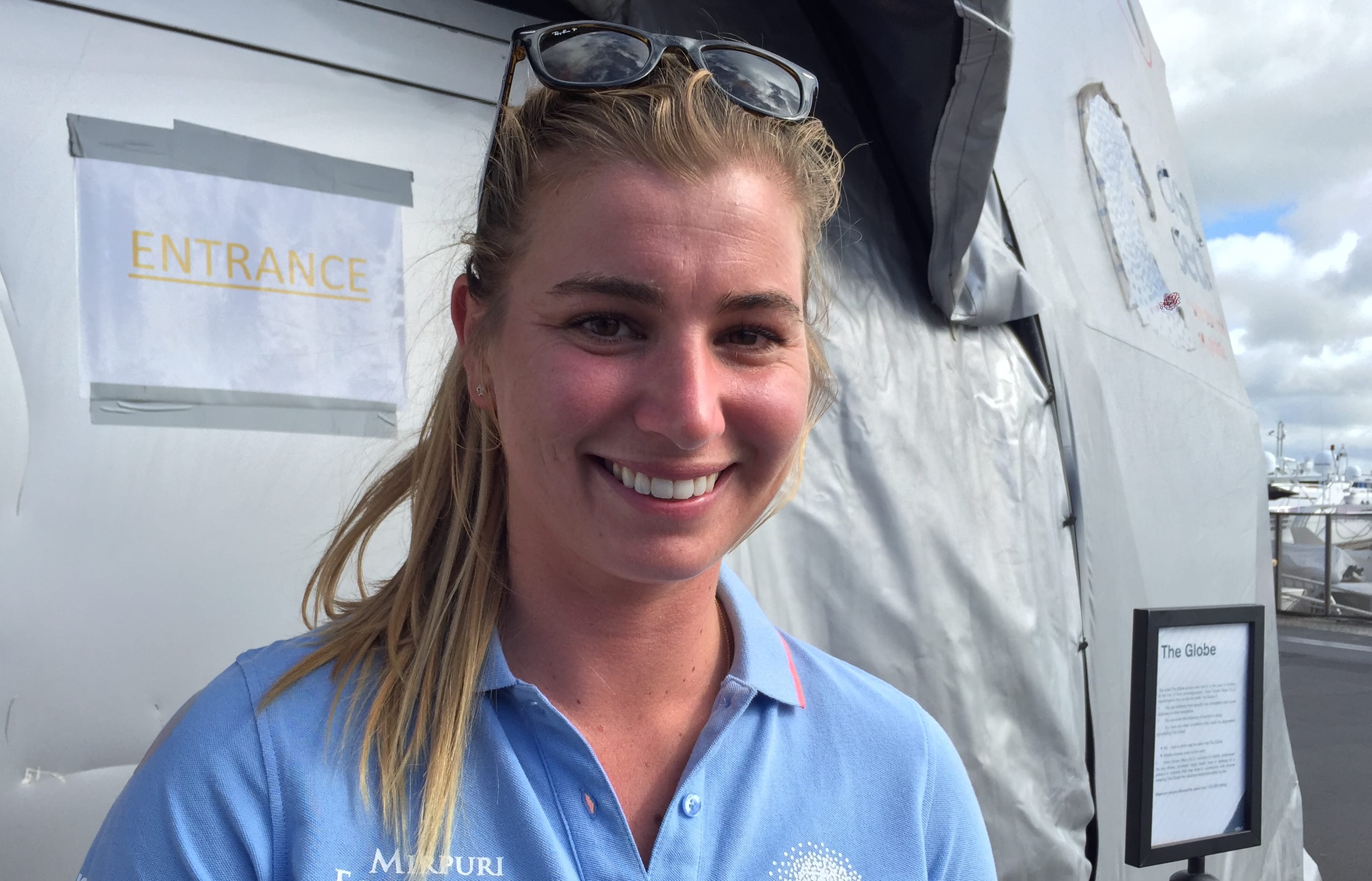 Bianca Cook is the only New Zealand women participating in the race, aboard Turn the Tide on Plastic