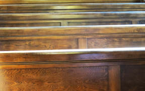 Pews at St Luke's Church, Remuera, Auckland.