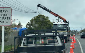 Work is underway to repair damaged powerlines across the South Island following Thursday's wild weather.