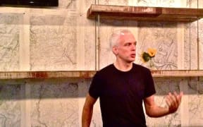 Ryan Gravel in Christchurch this week rethinking the red zone.