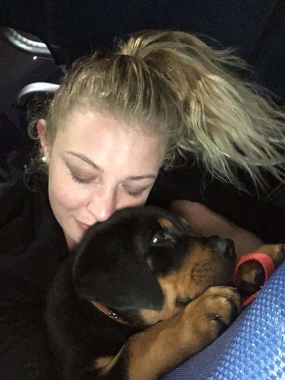 Grace Read was attacked by two men and her puppy, Rosko, stolen.