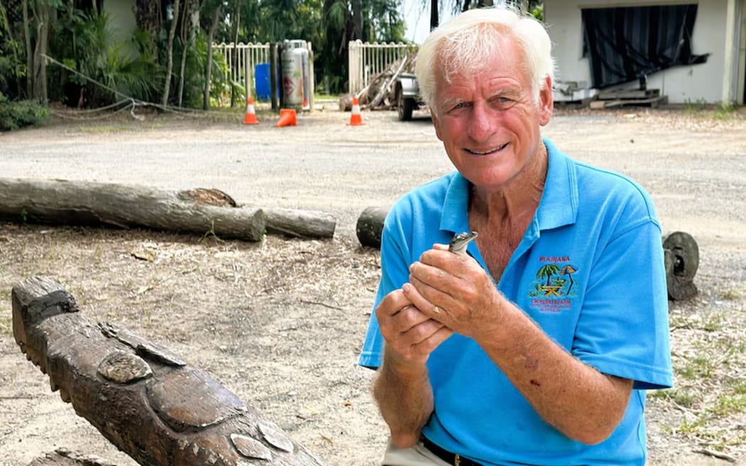 Koorana Crocodile Farm owner John Lever