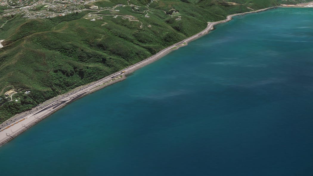 Ngā Ūranga to Pito-One – Aerial view