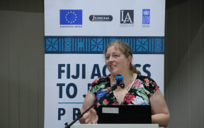 Julie Vandassen of the United Nations Development Programme (UNDP) in Fiji.