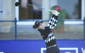 Lydia Ko at the British Open.