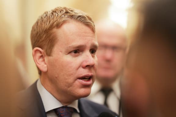 Chris Hipkins at Parliament 21 may 2019